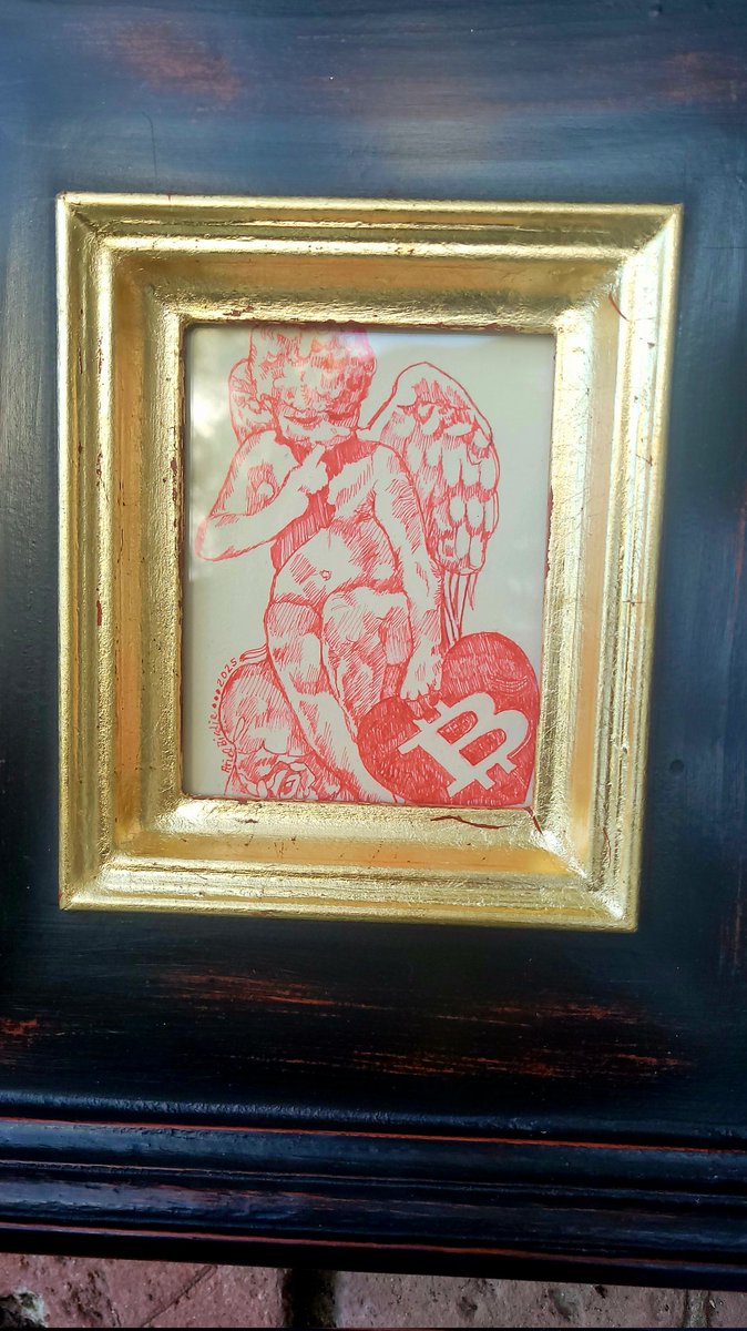Ariel Birdie (@arielbirdie) on Twitter photo BITCOIN ๐งก LOVE IS IMMORTAL
Hand Drawn Cherub holding Bitcoin...
Framed in Cedar, hand made by my boii <a href="/AntonsonLucien/">lucien antonson</a> ...
One of a Kind Piece
UP 4 AUCTION !!
NO RESERVE !!
Part of Scarce City February Bazaar
Alongside <a href="/AdamKadmon55/">AdamKadmon</a> <a href="/MichaelYouKnow/">Moon</a> <a href="/MichaelNaples/">NAPLES</a> <a href="/crayonsmell/">crayon</a> BITCOIN ๐งก LOVE IS IMMORTAL
Hand Drawn Cherub holding Bitcoin...
Framed in Cedar, hand made by my boii <a href="/AntonsonLucien/">lucien antonson</a> ...
One of a Kind Piece
UP 4 AUCTION !!
NO RESERVE !!
Part of Scarce City February Bazaar
Alongside <a href="/AdamKadmon55/">AdamKadmon</a> <a href="/MichaelYouKnow/">Moon</a> <a href="/MichaelNaples/">NAPLES</a> <a href="/crayonsmell/">crayon</a>