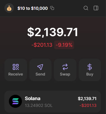 $10 to $10,000 - DAY 2

even in this market, we still cooking

$GROK $20K > $217k
#gill $17K > $180k etc.

if you don’t have $10, i’ll spot you to get started

joining is easy: like, rt, and drop a comment

invites are for followers only, open your dm