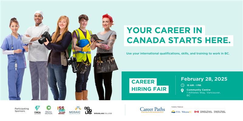 Skilled immigrant looking for career advancement? 

Join our Hiring Fair on Feb 28th in Vancouver! Connect with top employers &amp; network. 

Register on Eventbrite: ow.ly/6Qi250V290Z

#HiringFair
