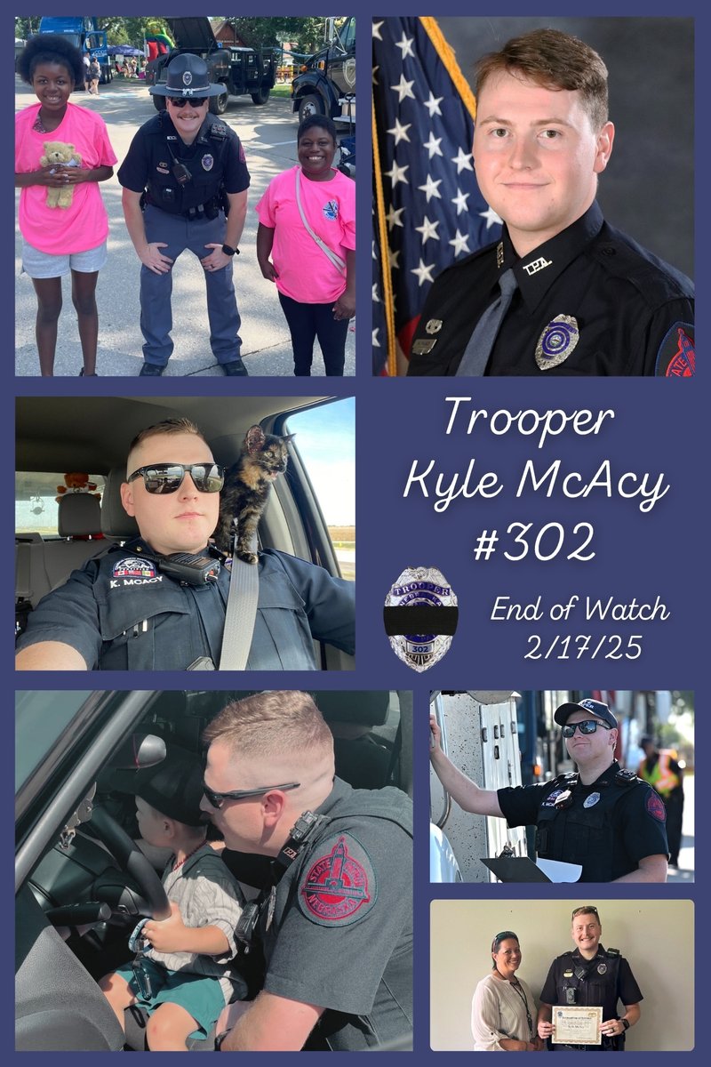 We honor Trooper Kyle McAcy's life of service and how he impacted the world.

Thank you to so many who have reached out with support in the last 24 hours.

If you'd like to send a message of love to Kyle's family, you can do so here: statepatrol.nebraska.gov/nsp-mourns-los…