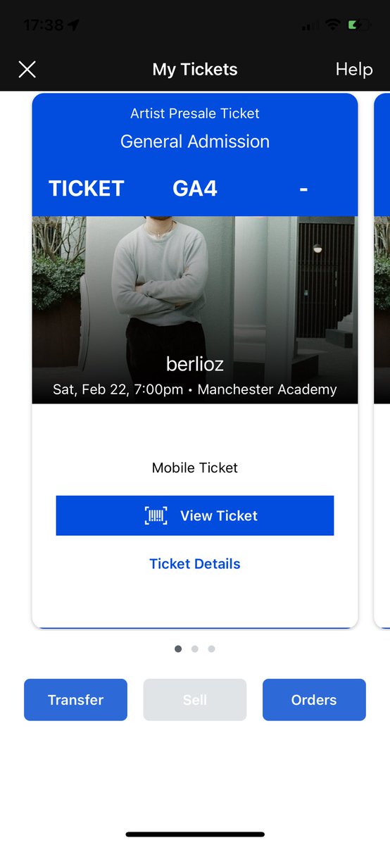 Selling 3x Berlioz tickets for face value. Unable to sel through the app due to them being transferred, but can transfer them to you by email. DM me