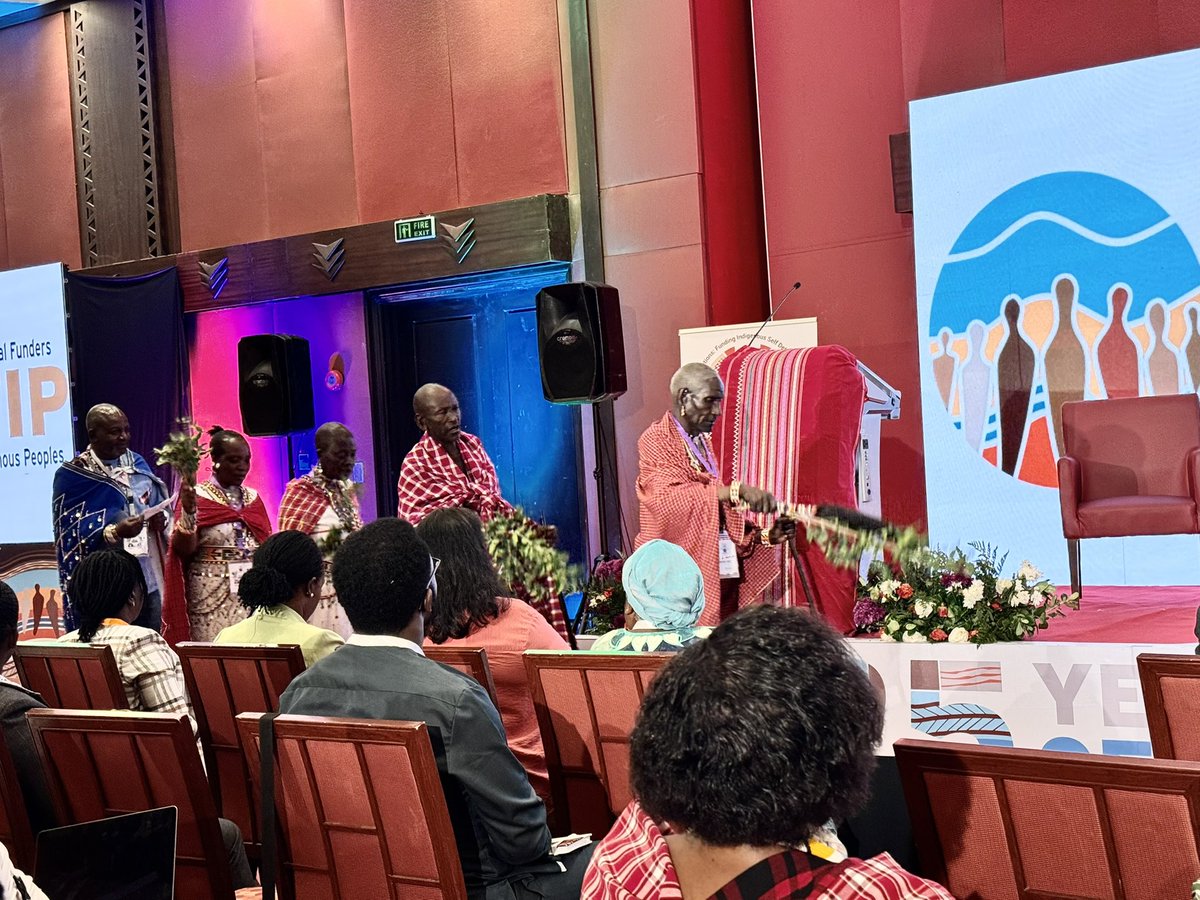 DLCI_Kenya's tweet photo. A powerful start to the #IFIPGlobalConference2025!
As Scott-Enns, I (2020) notes, "English is inadequate to accurately describe and wholly capture the diversity of Indigenous worldviews on philanthropy and the values that guide their work."
The opening ceremony was graced by Maasai elders, setting the tone with rich cultural blessings. The sessions that followed sparked deep reflections on Indigenous philanthropy, rooted in ancestral knowledge, language, and values of giving and sharing.
What a great day of learning, sharing, and strengthening partnerships for impactful funding.
#IFIP2025
#IFIPat25
#IFIPGlobalConference2025
@christensenfund @JMokku @IFIP @Kenya_IMPACT