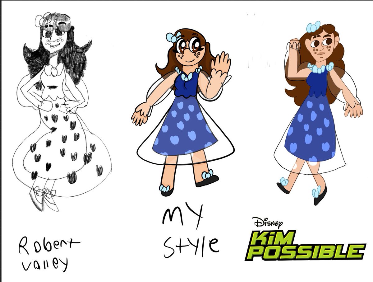 My friends and I decided to do an art style challenge; the first two are Robert Valley and Kim Possible. #art #artstylechallenge #digitalart #robertvalley #kimpossible
