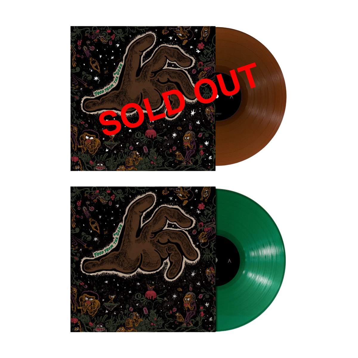 - If u missed the brown vinyl, FatBeats has a limited green variant 🟤🟢

Black Milk + Fat Ray Food From The Gods 🔗 tr.ee/uoHpDVSuiB