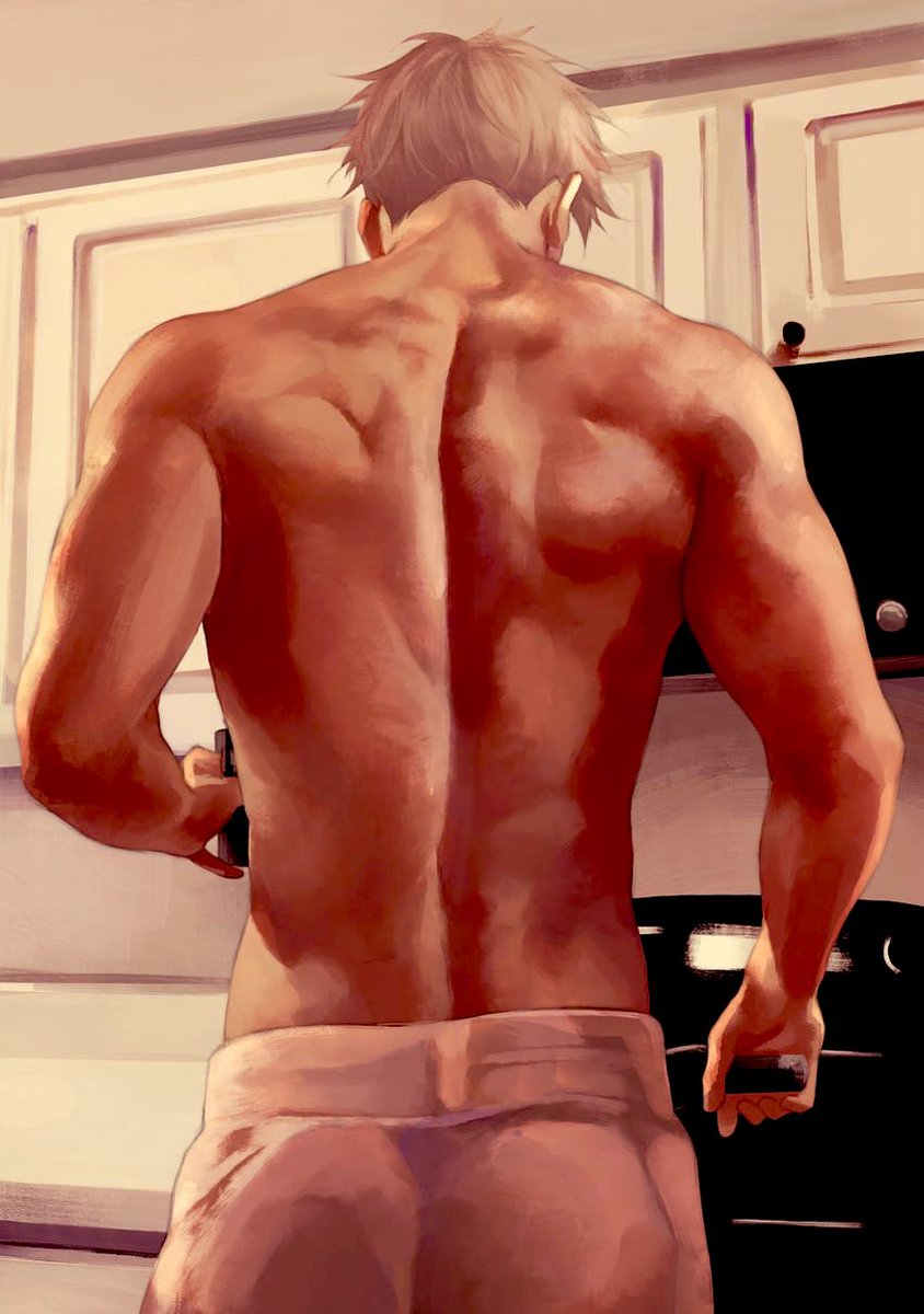 genetic151's tweet photo. Pov - you come downstairs to the sight of the legendary making breakfast in your kitchen. 

“Thanks for last night. Want something to eat?” https://t.co/au1XiEKHt7