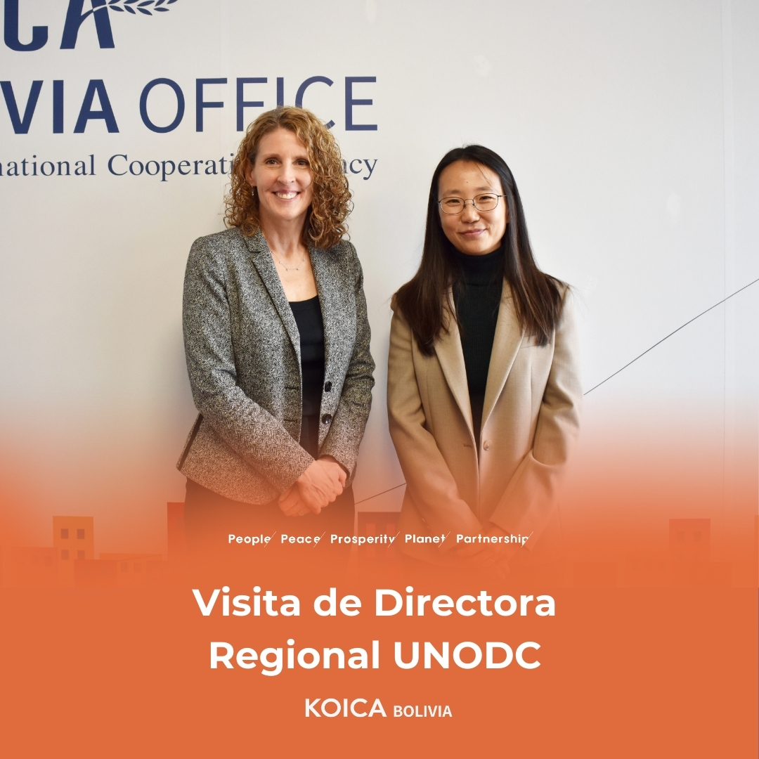 Hoy tuvimos la grata visita desde Colombia de la Sra. Candice Welsch, Directora Regional de la oficina de la #UNODC para la Región Andina y el Cono Sur, quien estuvo acompañada por el equipo de la oficina de la UNODC en #Bolivia