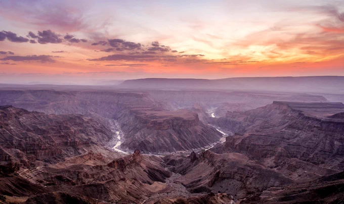 Fish River Canyon, Namibia 