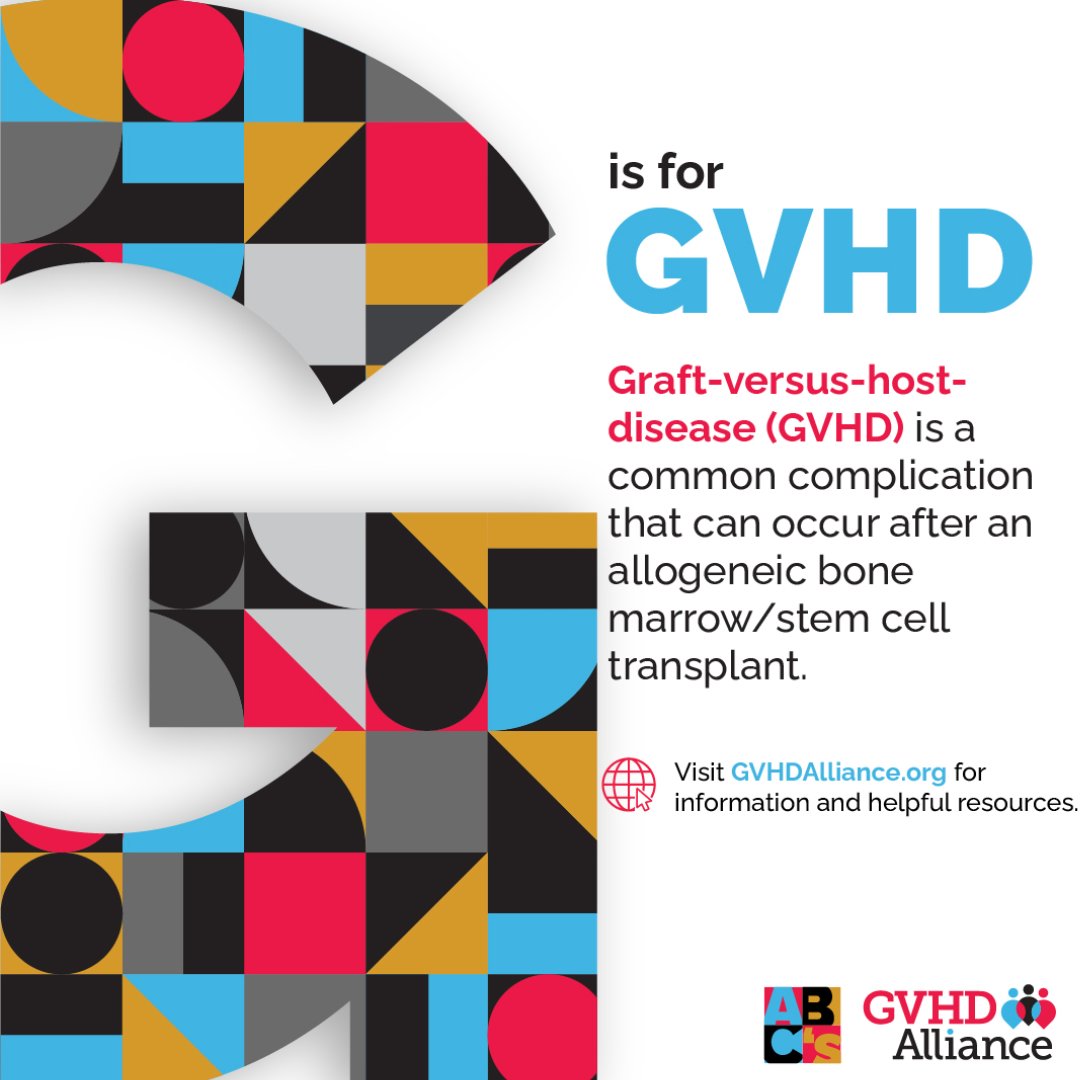 February 17, 2025 is #GVHDDay, a day to honor and
recognize the individuals living with Graft-versus-host disease.
Living with GVHD can be overwhelming, but it's important to remember you are not alone.
#GVHDAlliance #ABCsOfGVHD