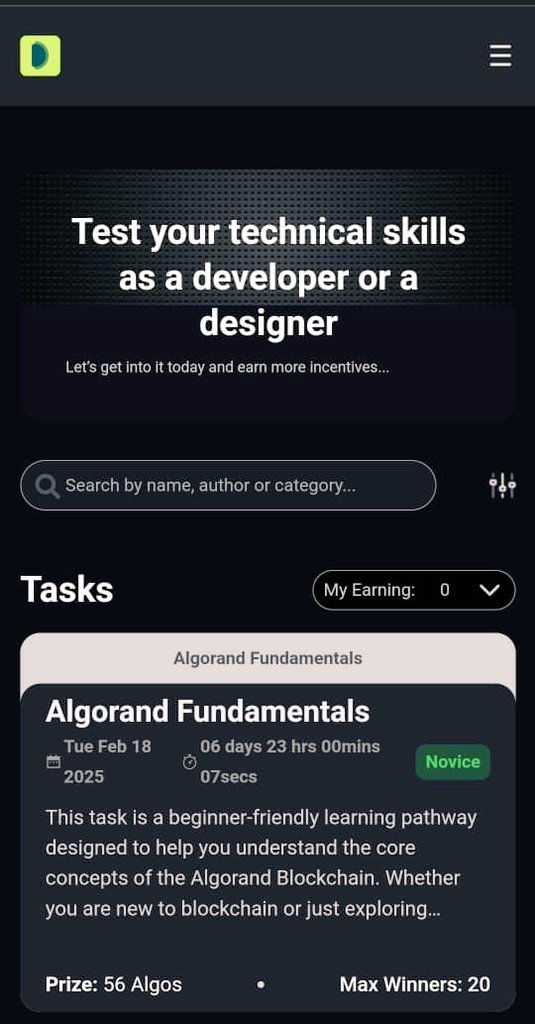 DaoWakanda's tweet image. 🚀Our First Developer Task of the Year is LIVE!🎉

You can learn, participate &amp;amp; earn now!💡🏆

Whether you're new to blockchain or exploring Algorand, this task will guide you through the fundamentals.

💰20 winners.

Go to👇 daowakanda.org/developers 

#AlgoDevs
#Algos
#DaoWakanda