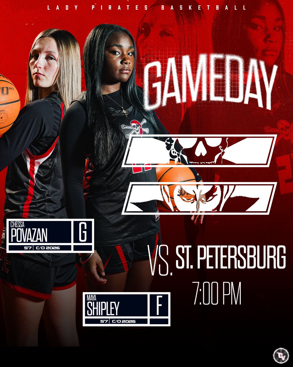 PCLadyPiratesBB's tweet photo. 🏴‍☠️REGION SEMIFINAL🏴‍☠️
🗓: February 18th, 2025
🆚: St. Petersburg
🕰: 7:00pm
📍: Port Charlotte High School

@PirateNationPC @CoachCed55 #LeaveNoDoubt #PCHSLadyPirates #PiratePride https://t.co/xtyCmRsIzo