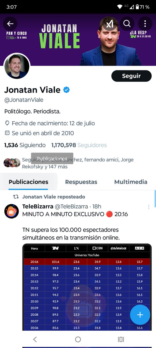 Ya es hora de que vaya cambiando "periodista" por "ciudadano"
#MileiEstafador #jonyviale