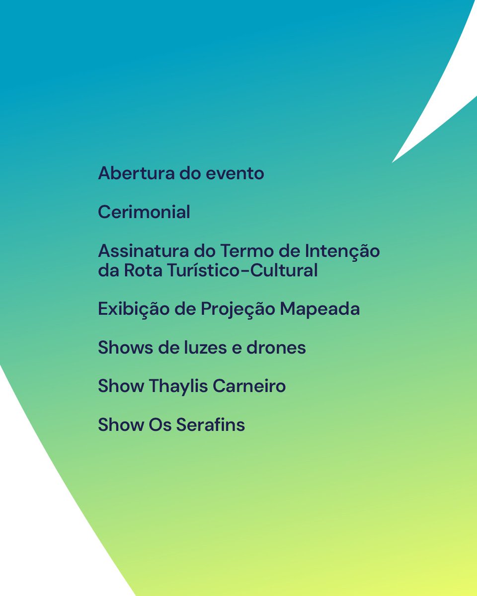 Bateu a curiosidade pra saber o que vai rolar na nossa Celebração de 120 anos do Grupo Energisa? Se liga, porque vai ter:

🛸 Shows de Luzes e Drones
📽️ Projeção Mapeada
🎙️ Show Thaylis Carneiro
🎼 Show Os Serafins 

Você vem? Programe-se!

#120anos #grupoenergisa