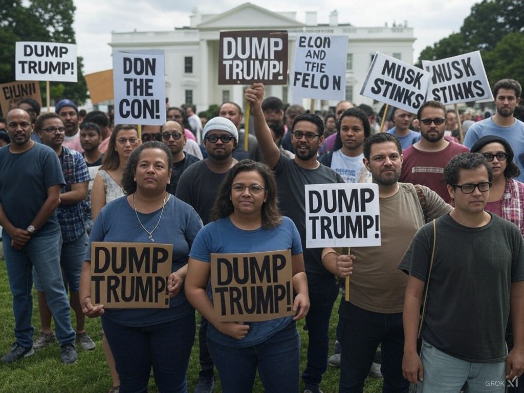 Here’s a suggestion: The 66% that didn’t vote for Trump should storm the White House. Think January 6. The world will thank you and pardon you. 
#DumpTrump  #DeposeTrump #DementiaDon #TrumpisanIdiot