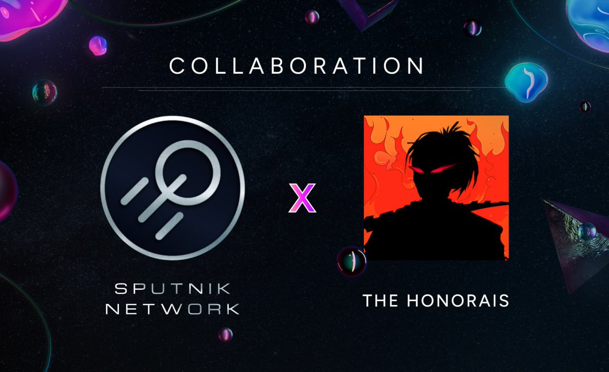 SputnikNetw_UA's tweet photo. Нова колаборація!
@SputnikNetwork X @honorais
Усі власники NFT The HonOrais отримають право на $SIGNAL #StreamDrop і Sputnik NFT #NFTDrop
Знайти NFT The HonOrais можна тут: https://t.co/fxNKddYxiL
Детальніше в документації:
https://t.co/8ikCXXLoCZ https://t.co/RsvNo80Qgv