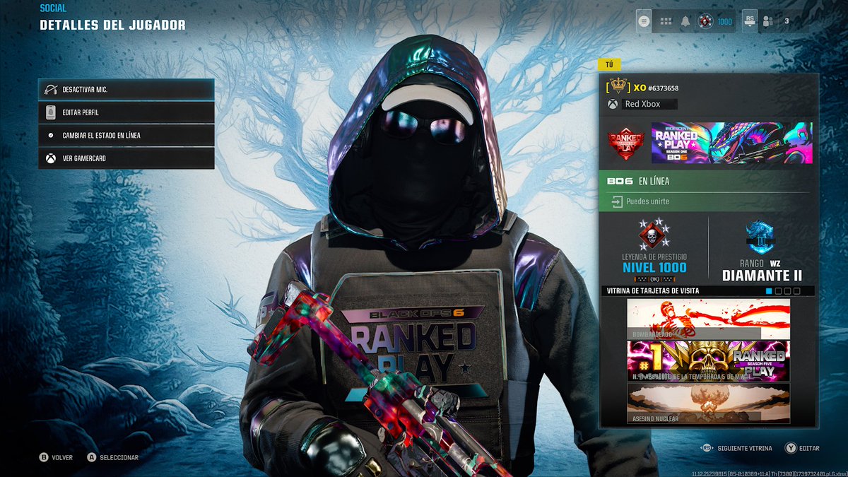 Lvl 1000 Completado #BlackOps6