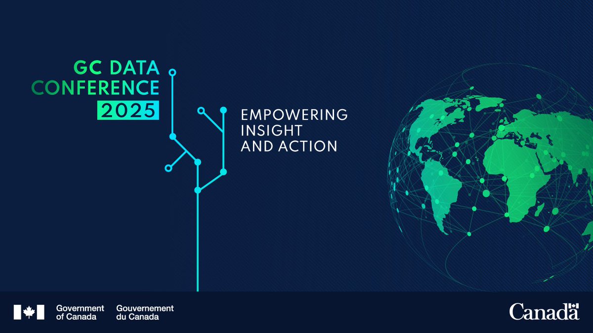 The GC Data Conference 2025 starts tomorrow!
Last chance to register: gcdc-cdgc2025.vfairs.ca/en/

(1/2)