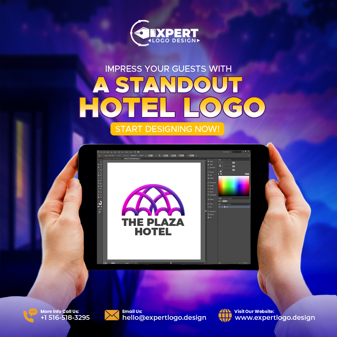 exprtlogodesign's tweet image. 🌟 Make a lasting impression with a standout hotel logo! Your logo is the face of your brand, and it’s the first thing guests notice.

#HotelLogo #ImpressGuests #StandoutDesign #CreativeBrand #LogoExpert #LuxuryLogo #StartNow #BrandImpact