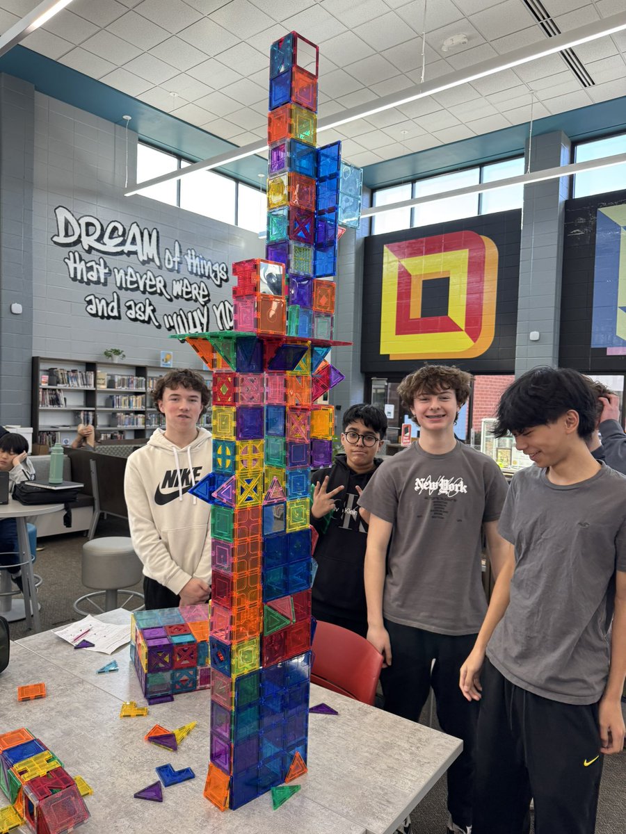 Kennedy Eagles (@kjhseagles) on Twitter photo <a href="/NEF203/">NEF</a> awarded the Kennedy LC with an Express Grant for STEAM Building & Architecture with Magnetic Tiles. Students now exercise their architectural imaginations by building with thousands of colorful magnetic tiles in the LC. <a href="/Naperville203/">Naperville 203</a> #Elevate203 <a href="/TobeySanford/">Tobey Sanford</a> <a href="/NEF203/">NEF</a> awarded the Kennedy LC with an Express Grant for STEAM Building & Architecture with Magnetic Tiles. Students now exercise their architectural imaginations by building with thousands of colorful magnetic tiles in the LC. <a href="/Naperville203/">Naperville 203</a> #Elevate203 <a href="/TobeySanford/">Tobey Sanford</a>