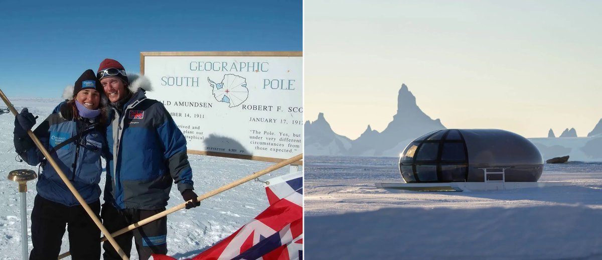 uniquestaysguy's tweet photo. This couple built the most isolated hotel on Earth:

- $100,000 per week
- 2,000 miles from civilization
- 300 guests per year and only accessible by private jet

It's one of THE most exclusive luxury experiences in the world.

The incredible story of the White Desert Hotel🧵: https://t.co/2ze2MmNFNF
