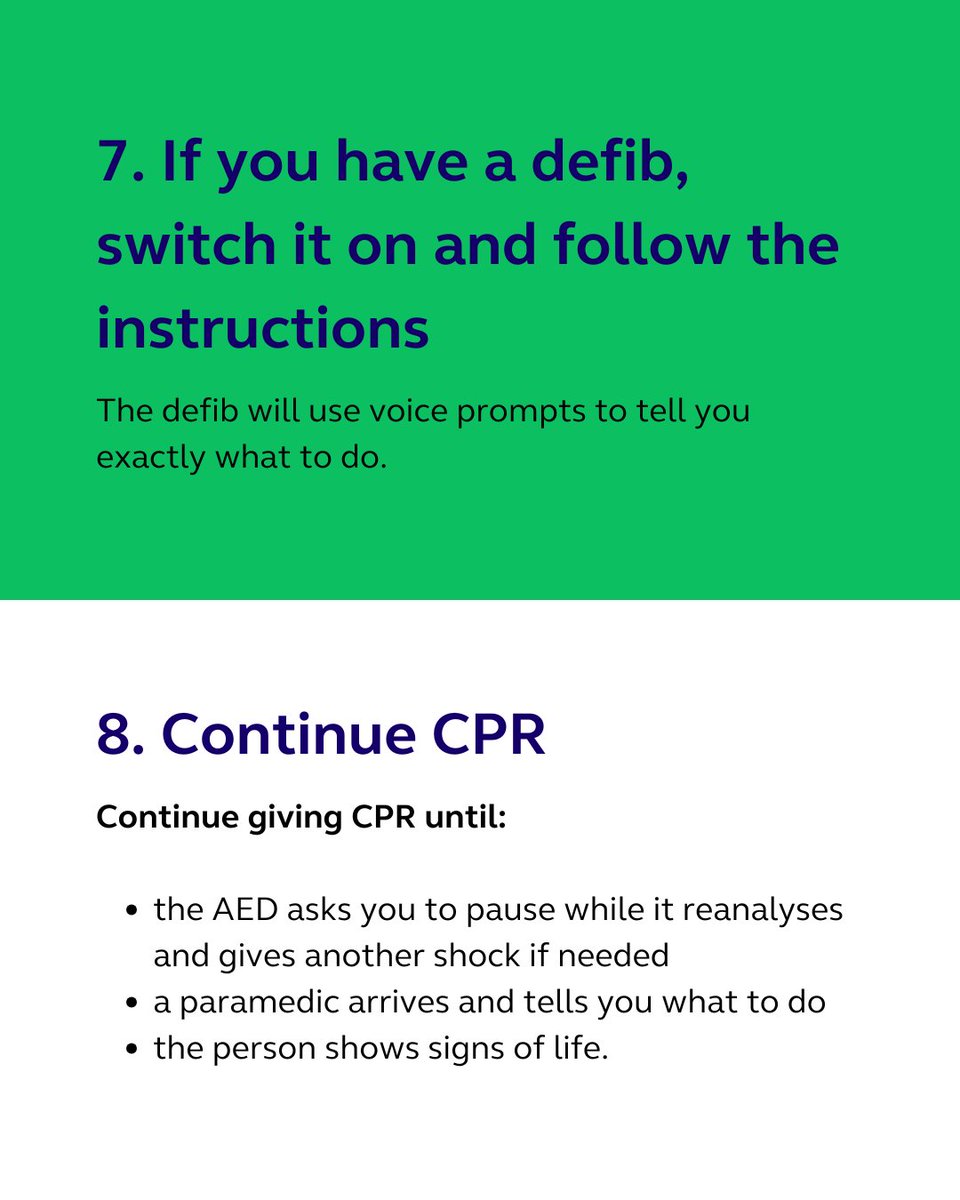 CPR is a skill everyone should have, because in an emergency, every second counts.

Swipe for the key steps to take when performing basic life support.  When it comes to saving a life, confidence starts with knowledge!