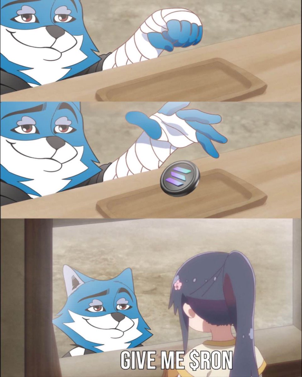Kokutheshikoku's tweet photo. Sold all my $SOL 

Rotated all into $RON 

Heard that is the new memecoin meta 🎰

$KOKU 🎲 https://t.co/g39ByZvDJ7