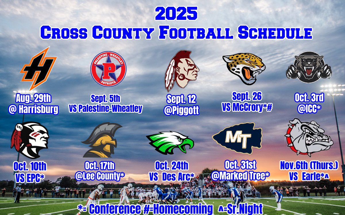 Katon Hill (@coachkhill34) on Twitter photo Our 2025 Slate is Set! Mark your calendars! Go Birds!🔵⚪️🦅⚡️ #CodeBlue #ClawsUp
<a href="/coachvpaschal/">Van Paschal</a> <a href="/Coach_Clarkj/">Jemar Clark</a> <a href="/CoachHaag02/">Connor Haag</a> Our 2025 Slate is Set! Mark your calendars! Go Birds!🔵⚪️🦅⚡️ #CodeBlue #ClawsUp
<a href="/coachvpaschal/">Van Paschal</a> <a href="/Coach_Clarkj/">Jemar Clark</a> <a href="/CoachHaag02/">Connor Haag</a>