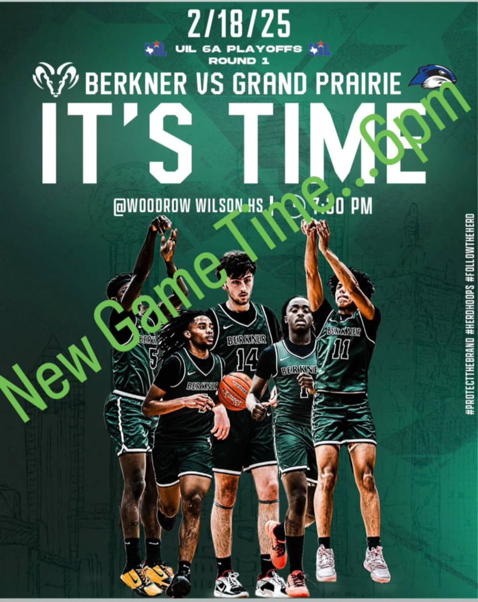 ‼️Time change‼️ 6pm