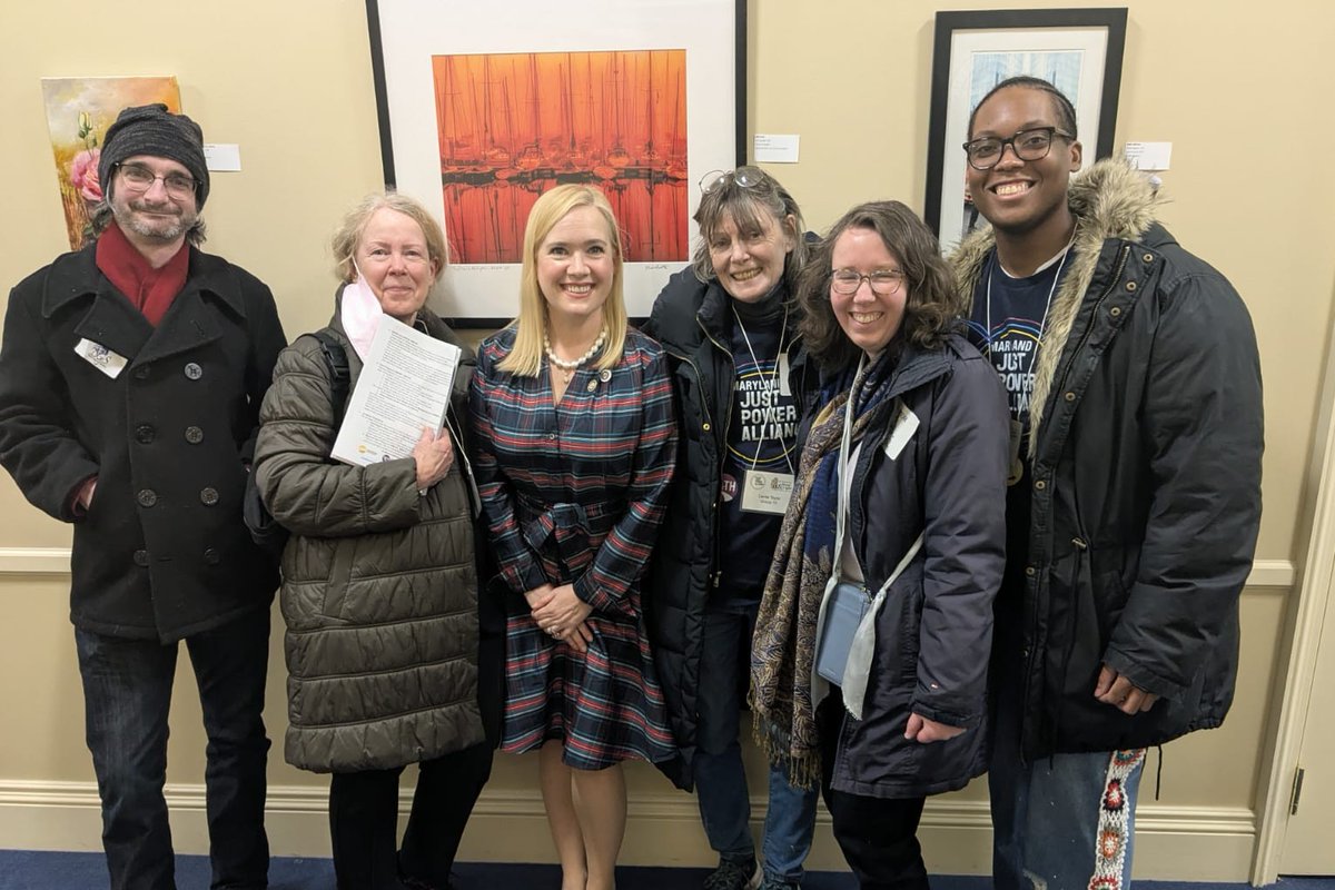Yesterday, over 100 of us met with our state legislators again with the Maryland Just Power Alliance and
<a href="/IPLdmv/">IPL (DC.MD.NoVA)</a>! We asked them to support our priorities: 
🏘️The Housing for Jobs Act,
🗝️Good Cause Eviction,
🛡️Immigrant protections,
📚Pre-K expansion, and
🔄ReNEW.
<a href="/mdjustpower/">Maryland Just Power Alliance</a>