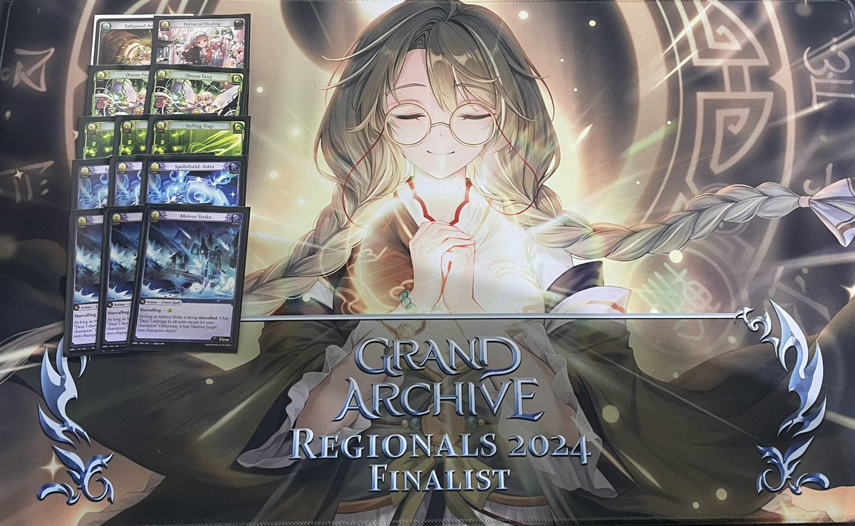 konmantcg's tweet image. Indo Regional 7/93 5-1-1
r1 slimes - ✔️-
r2 wallies - ✔️❌ (tie)
r3 konggale - ✔️✔️
r4 water merlin - ❌❌
r5 wind lorri robots - ❌✔️✔️
r6 fragmented fire merlin - ❌✔️✔️
r7 water mill vanitas - split
Good way to end the season.
#grandarchive #gatcg