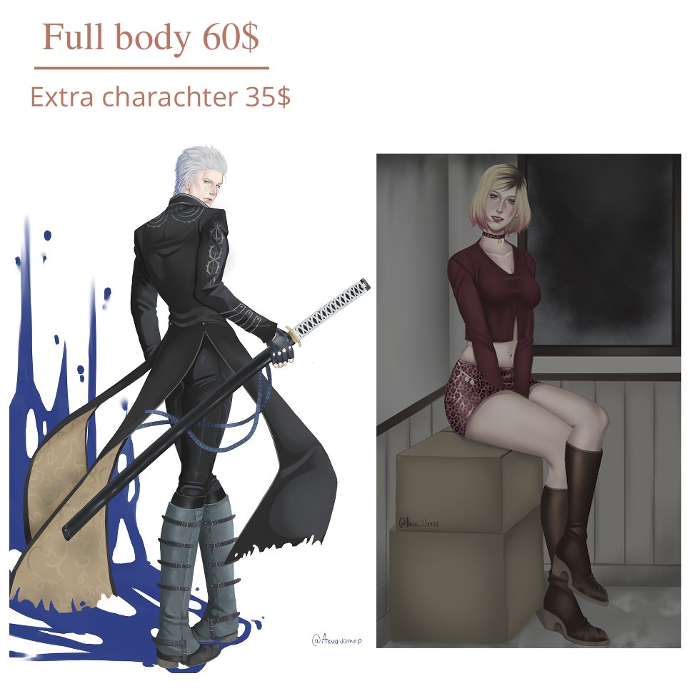 Akira_vampp's tweet image. COMMISSION OPEN!! 🖤✨
If you are interested feel free to send me a message, I would also really appreciate it if you could Retweet it. It helps me a lot 🥹🫶
Thank you 🖤