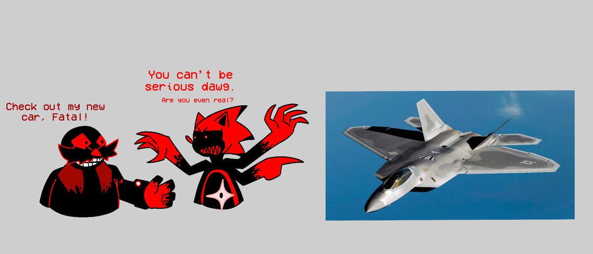 MisterFanBear's tweet image. Fatal is just a hater.
(Fatal Error belongs to @AnarackWStudios )
#fatalerrorsweep #Garn47 #execommunity