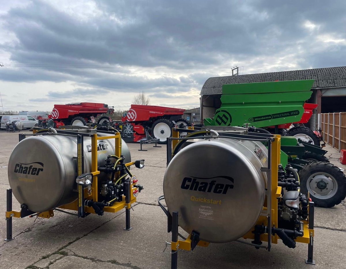 A selection of new and used <a href="/dewulf_group/">dewulf</a> planters and <a href="/chafermachinery/">Chafer Machinery</a> applicators being prepared at our Yorkshire depot ready for delivery in the coming weeks.

For more information, contact us 👇
📞Cambridgeshire Depot 01733 215921
📞Yorkshire Depot 01482 241077