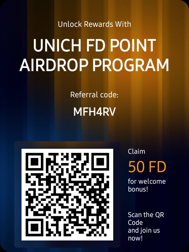 Pinetworkfuture's tweet image. New list 
@unich_com
#UNICHAIN
#PiCoreTeam
Get 50 un 50$ now
Sing up and mining and get you #Un
unich.com/en/airdrop/sig…