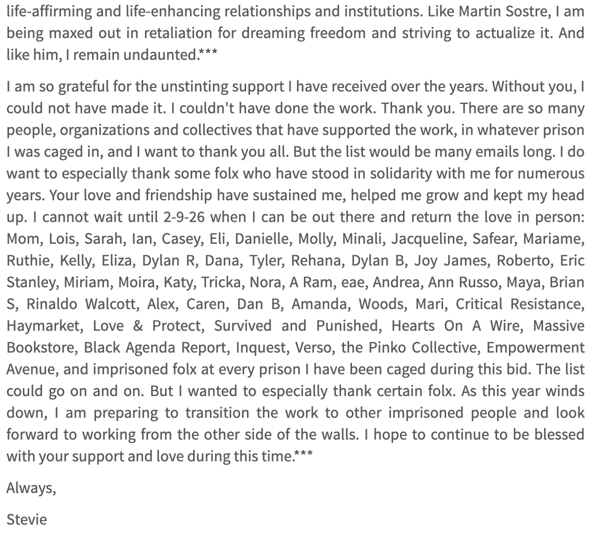 Stevie Wilson tweet media