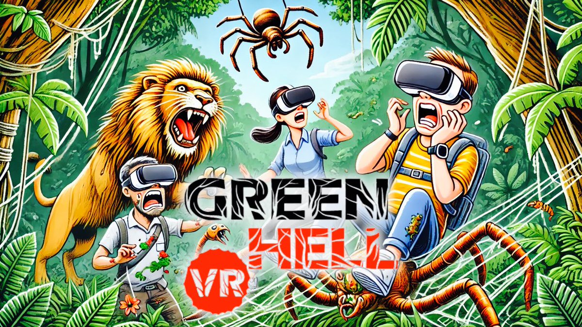 ClicksterVR (@clickster15) on Twitter photo Finally got to check out <a href="/GreenHellVR/">Green Hell VR 🌴🐆</a> multiplayer and it didn’t disappoint.
I jumped in with Bear Grylls wannabes <a href="/WelshgamerVr/">welshgamerVR🏴</a> and <a href="/That_VR_Girl/">ThatVRGirl</a>
#vr #greenhellvr #meta #Quest3
youtu.be/K07Ke36t2Ss?si… Finally got to check out <a href="/GreenHellVR/">Green Hell VR 🌴🐆</a> multiplayer and it didn’t disappoint.
I jumped in with Bear Grylls wannabes <a href="/WelshgamerVr/">welshgamerVR🏴</a> and <a href="/That_VR_Girl/">ThatVRGirl</a>
#vr #greenhellvr #meta #Quest3
youtu.be/K07Ke36t2Ss?si…