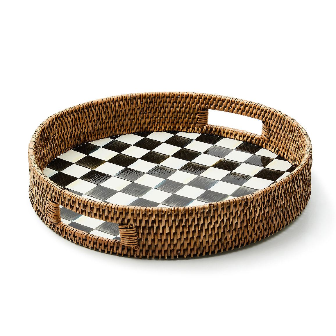 MC_UK_offical's tweet image. Serve your guests in style with the new serving trays from the Spring Summer Collection! Natural rattan fibres are woven around an enamel base that’s been hand painted in one of our fantastic check patterns!
#MacKenzieChilds_uk #SpringSummer #StylishServing