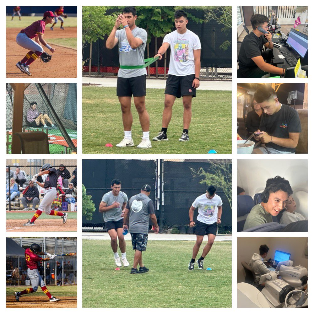 Being a JC student-athlete is no joke! Balancing classes, full-time job, intense practices, games, weightlifting and college visits is a fulltime commitment. Every day is a test of grit and determination! 💪📚 #StudentAthlete #HardWorkPaysOff #ChasingDreams #NoOneCaresWorkHarder