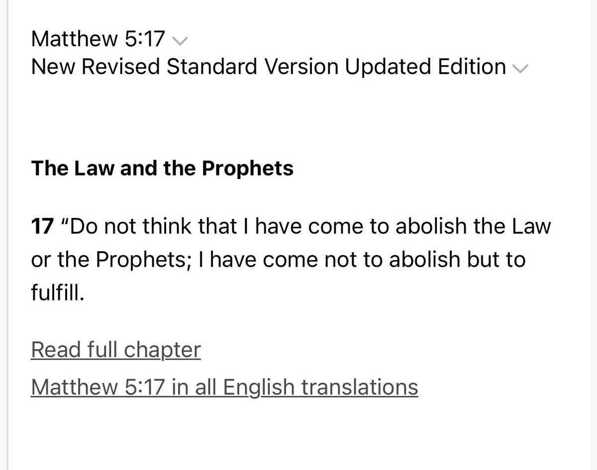 Evidence_Driven's tweet image. Jesus said he came to fulfill rather than abolish the law, but Paul later says he did in fact abolish it. 

Someone tried to tell me on TikTok the other day that Jesus said “I am here to uphold the rules in the Old Testament” 🤦‍♂️