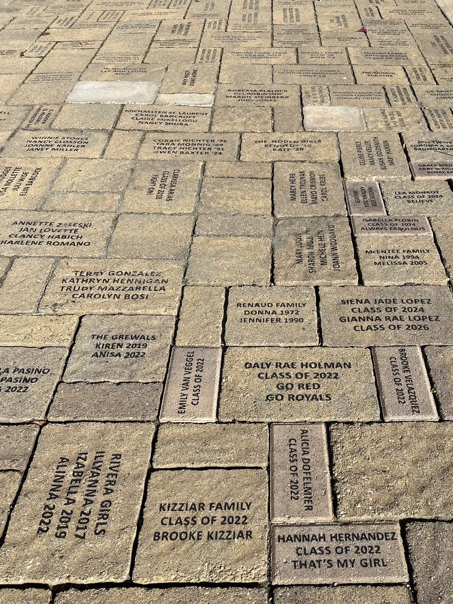 Looking for the perfect gift that leaves a lasting impression? Whether you're a senior parent celebrating a milestone or an alumna commemorating their journey, a Legacy Paver is a meaningful way to leave a lasting mark on campus. It's a tribute to our Royal's hard work, pride,