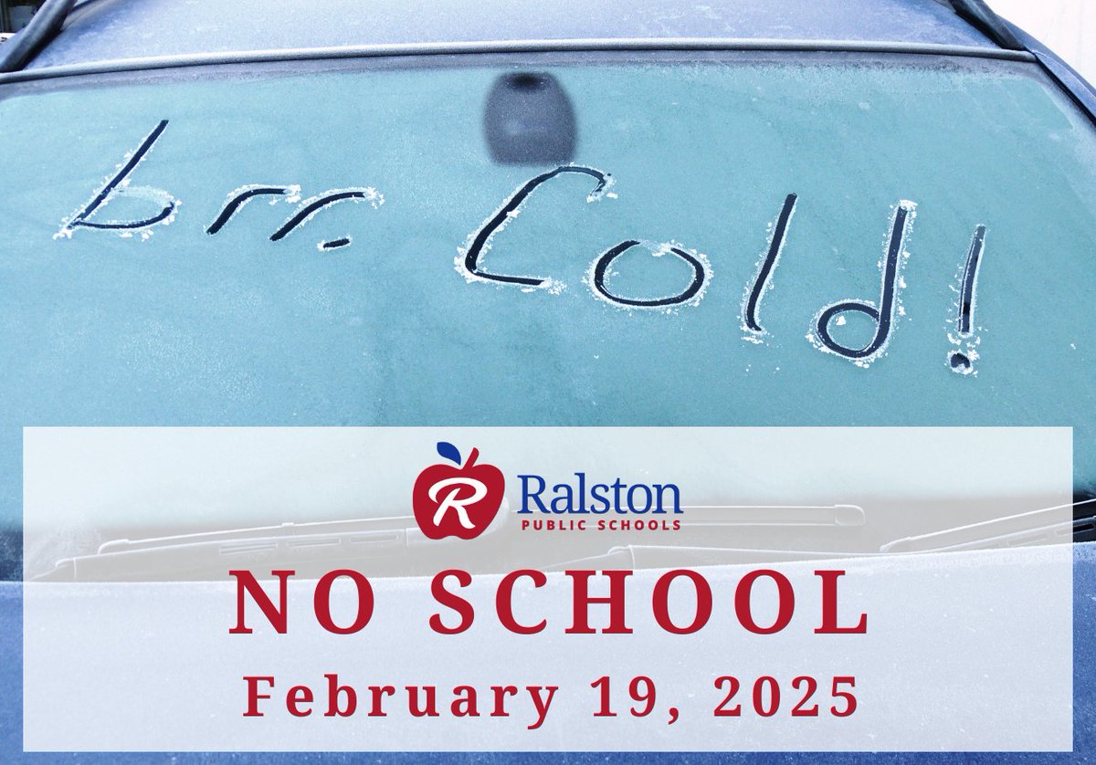 Due to the continued extreme cold temperatures, RPS has decided there will be NO SCHOOL tomorrow, Wednesday February 19th. Lil’ Rams will also be CLOSED tomorrow.   The Tiny Rams program and the District Administration office will be OPEN. Stay safe and warm.