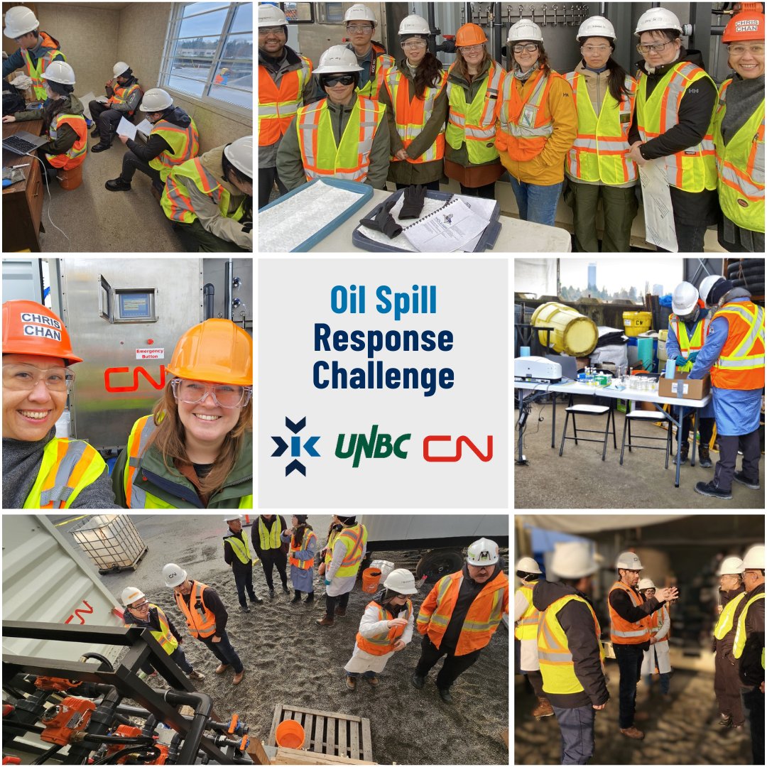 KeystoneEnv's tweet image. #KeystoneEnvironmental is proud to collaborate with @UNBC and @CN to develop a mobile system that integrates nano/micro bubble gas flotation with adsorption for quick oil recovery!
 
Learn more at lnkd.in/dfYcPeaA #OilSpillResponseChallenge #TechnicalExperts #Innovation