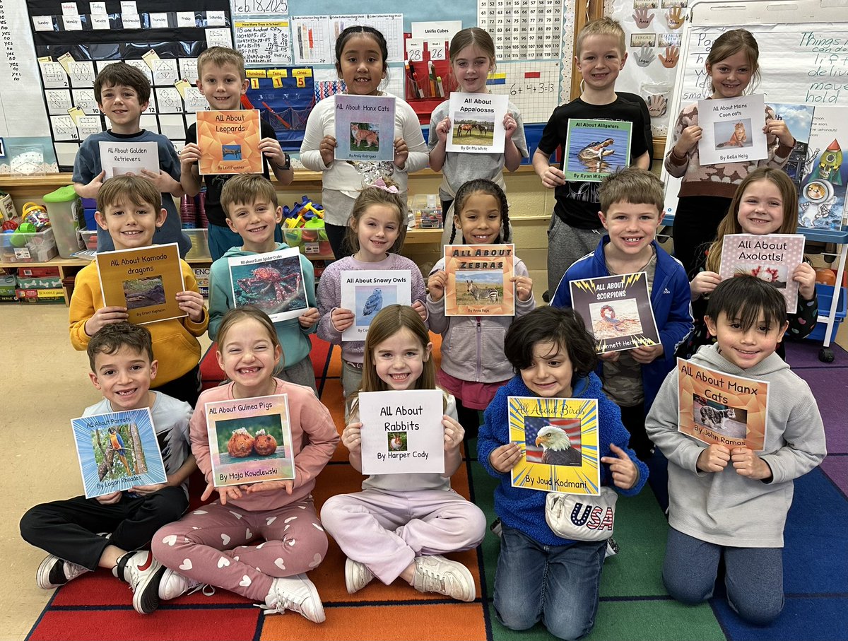 I am so proud of these hard-working students who finished writing their awesome informational books! #dg58pride #LEchoosesHAPPY