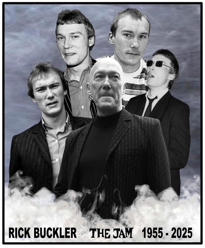 missmc70's tweet photo. RIP Rick Butler
part of one of THE best bands ever #rickbuckler #TheJam https://t.co/U5scAHAabB