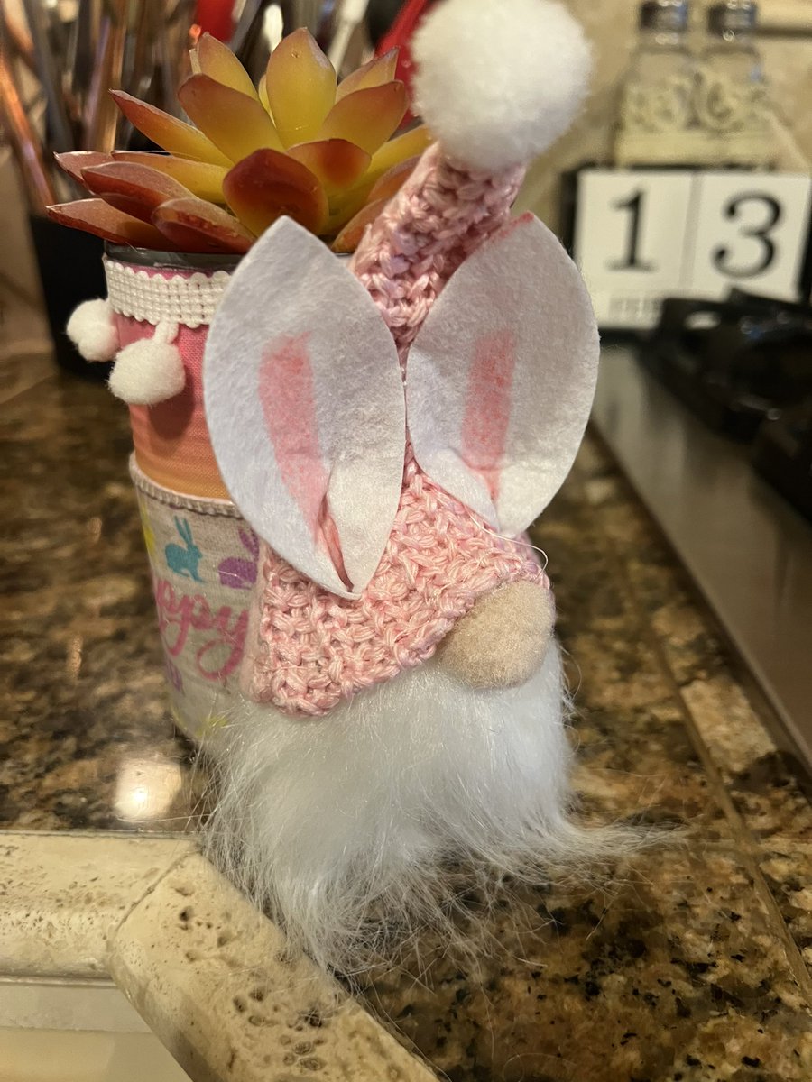 BabyD1111229's tweet image. I think the gnomes are my favorite…
Each can cost me $1.50 to make &amp;amp; add a succulent for $3 or grow or own. Nice little gift 💝 
#repurpose