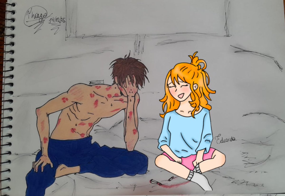 Kitt3n_17's tweet photo. Desenho em dupla com meu amigo @CougoThiag79529 🔥
#art 
#desenho https://t.co/001rXZnTC1