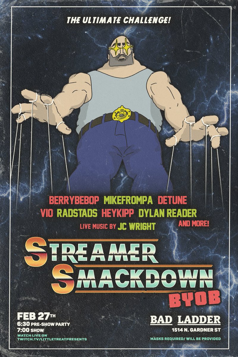 WHAT A LINE UP FOLKS THIS SHOW IS GUNNA ROCK