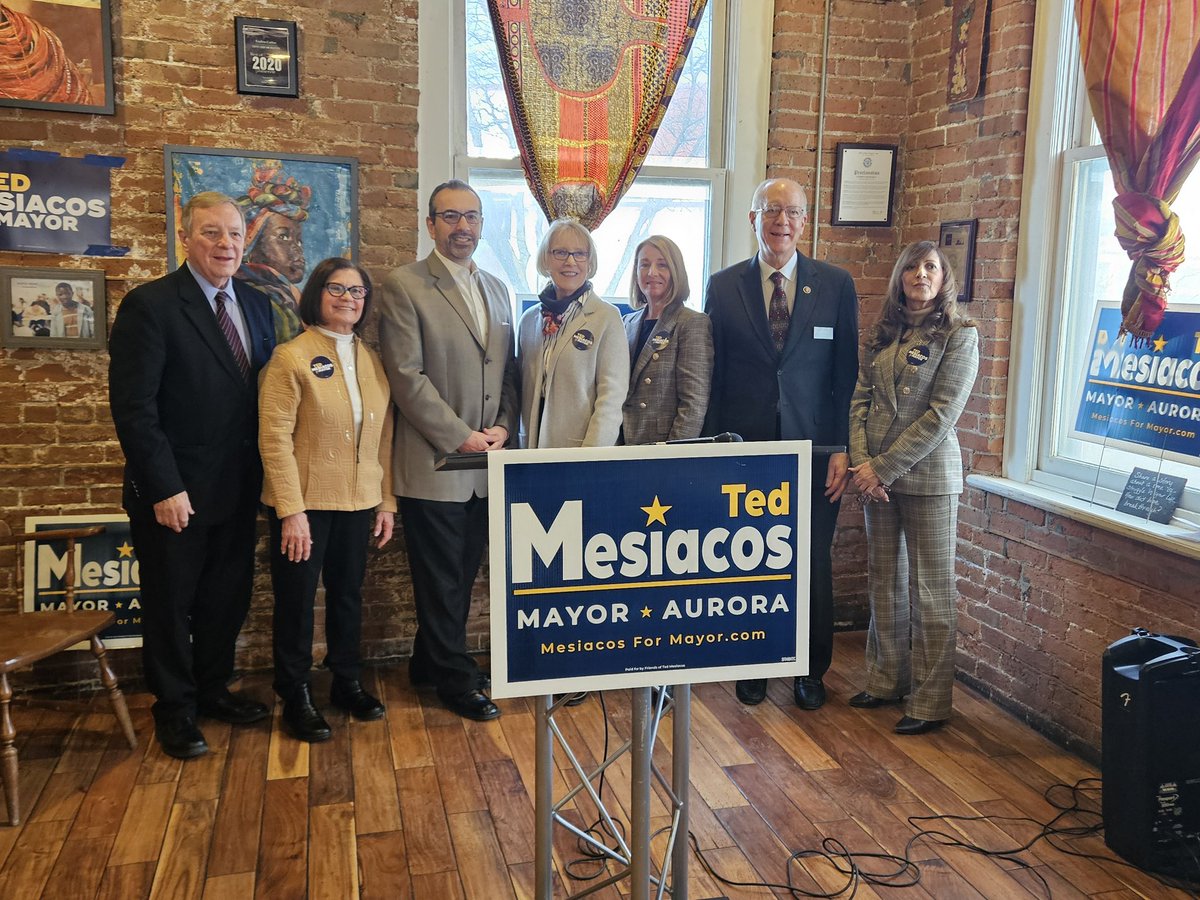 I don't get involved in too many local races, but I wanted to make sure to support Ted Mesiacos in his run for Mayor of Aurora. Ted has the determination and commitment to lead Aurora residents into a better tomorrow.