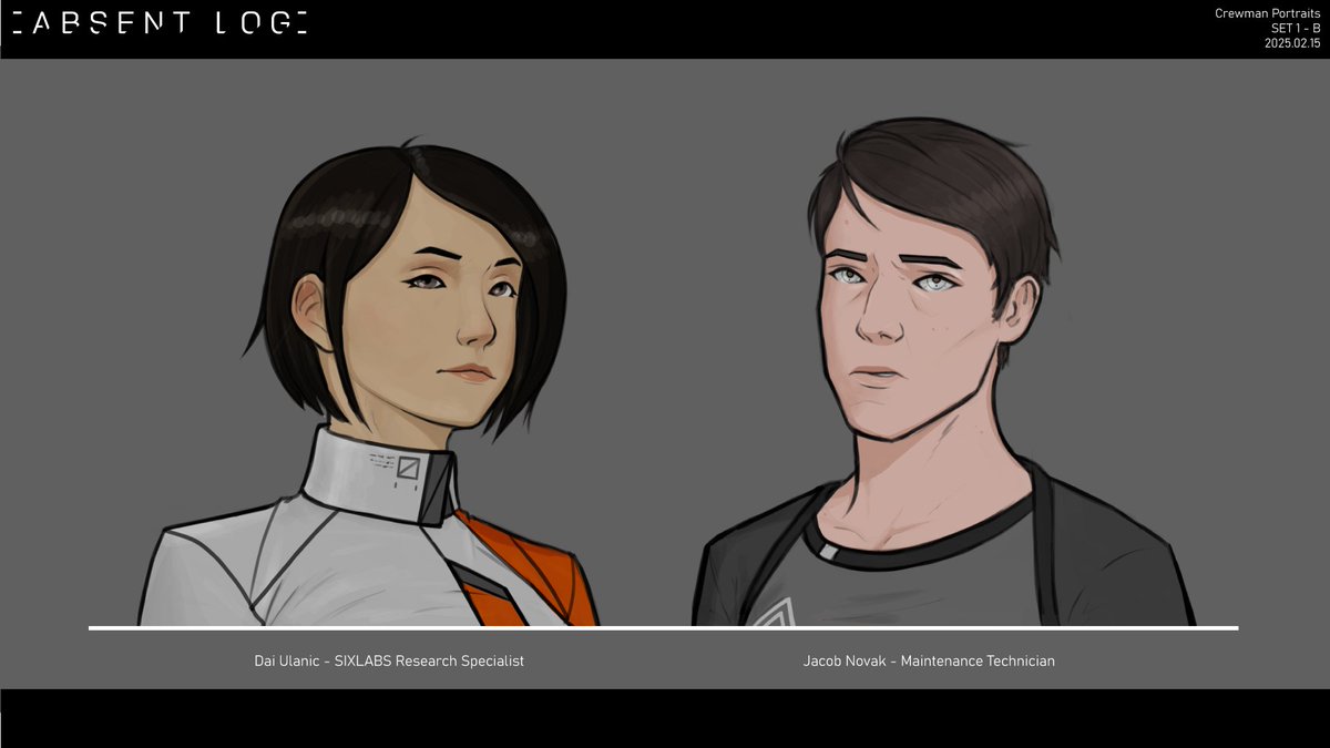 First set of crewman portraits for ALOG.

On my system shock nonsense I suppose