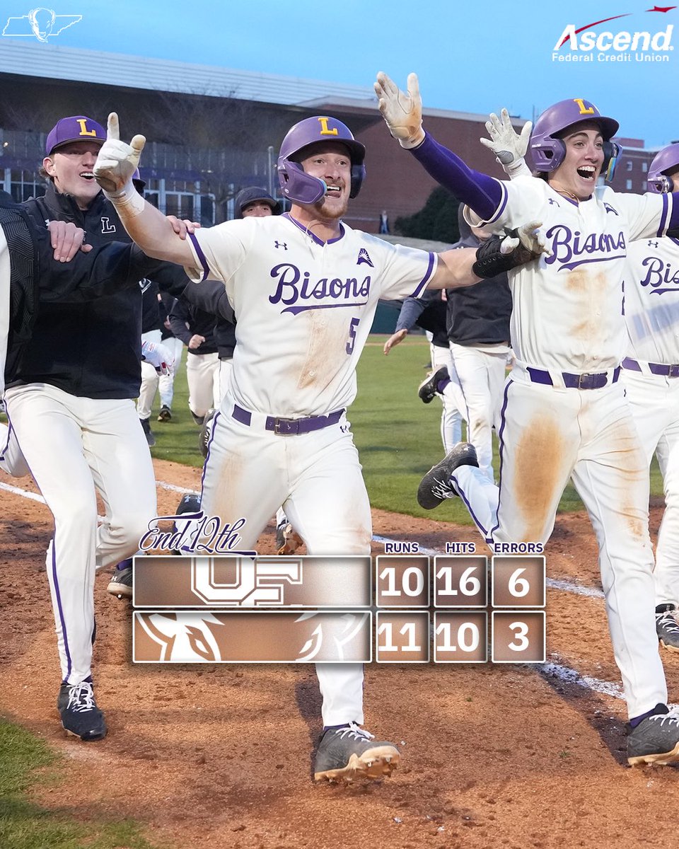 BISONS WIN IN EXTRAS!!!

#IntoTheStorm ⛈️ | #HornsUp 🤘