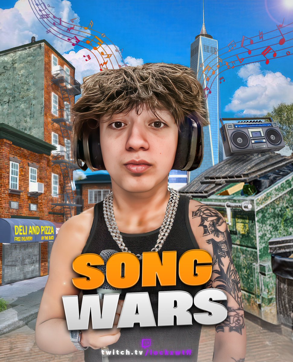 Attention All Streamers &amp; Content Creators🚨

Hosting Song Wars🎵

Tomorrow 7PM EST🔒

DM To Participate📲